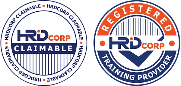 HRD Corp Claimable and Registered Training Provider logos