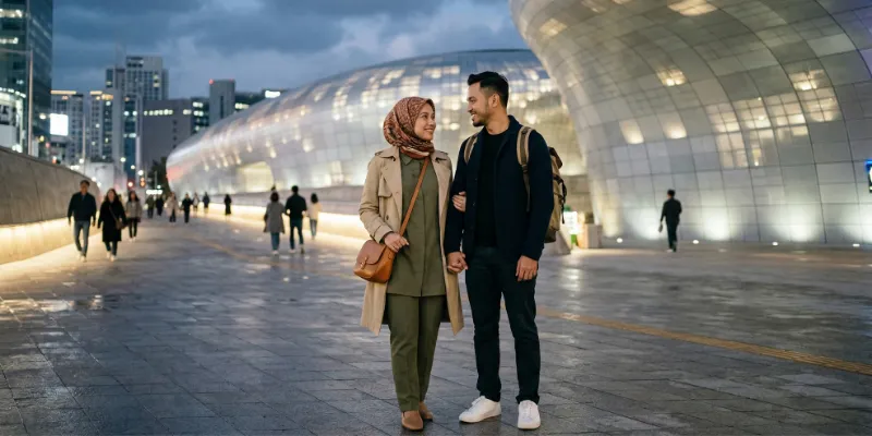 Honeymoon in Korea - Seoul experience at DDP