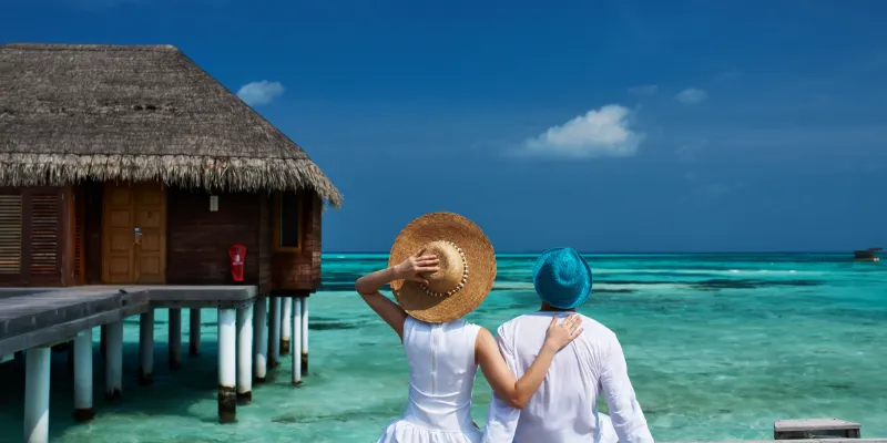 Honeymoon in Maldives - overwater villas and beaches